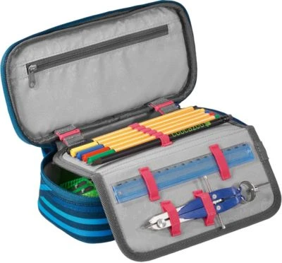 Coocazoo Etuibox PencilDenzel Zebra Stripe Blue – Bild 2