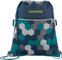 Coocazoo Sportbeutel RocketPocket2 Blue Geometric Melange