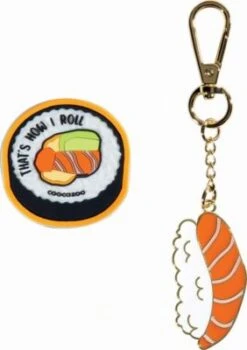 Coocazoo Rucksackhänger COLOUR-UP Sushi Love, 2-tlg.