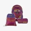 Coocazoo 3 PACK - Schulranzen Set - Lila