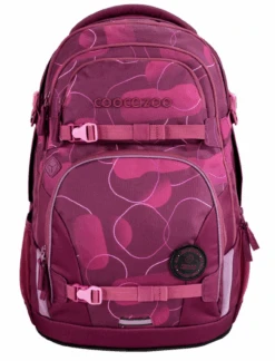 Coocazoo 211337 Rucksack PORTER, Berry Bubbles